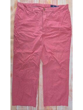 Vineyard Vines Mens Pink Club Chino Pants 40x30 Measures 40x27